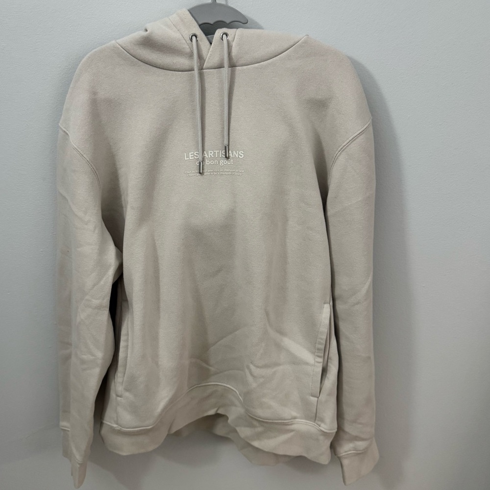 H&M hoodie, light oatmeal color
